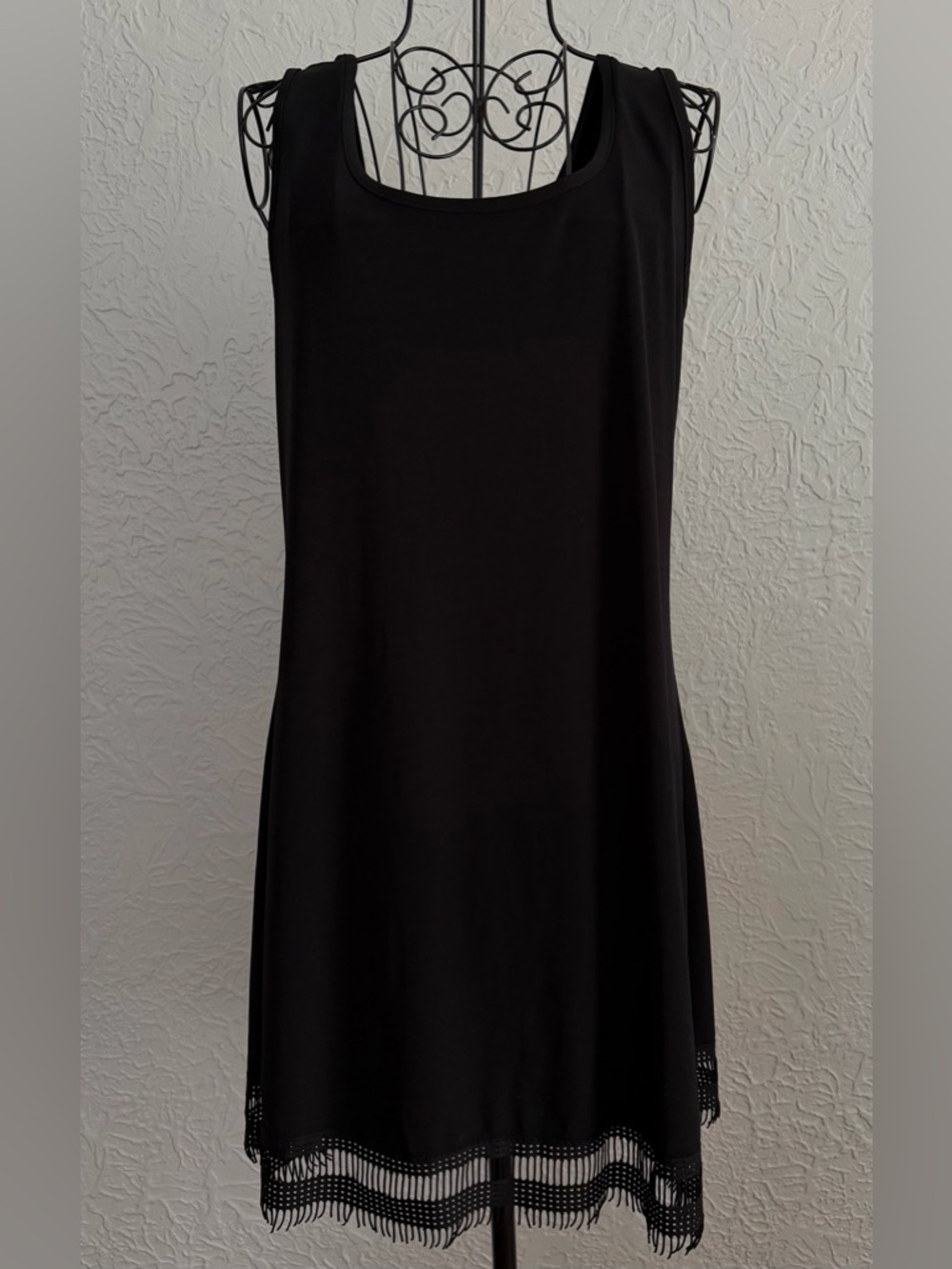 Jordan Taylor Beach Swim Cover Up Dress Bathing Suit Fringe Dress Medium USA